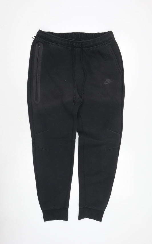Nike Men's Black Jogger Trousers L Regular Fit Activewear