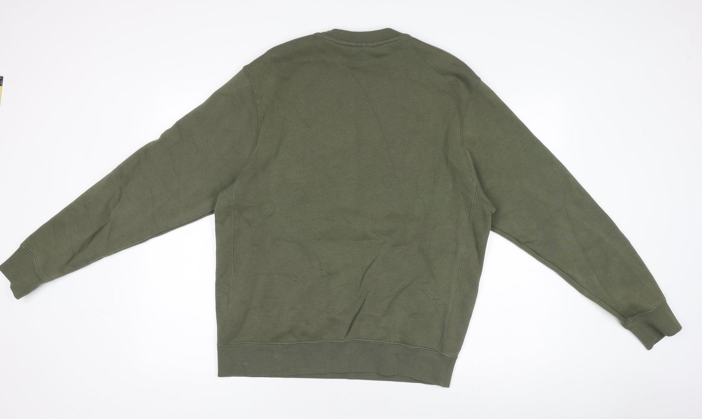 Nike Unisex Green Crew Neck Pullover Jumper Fleece M