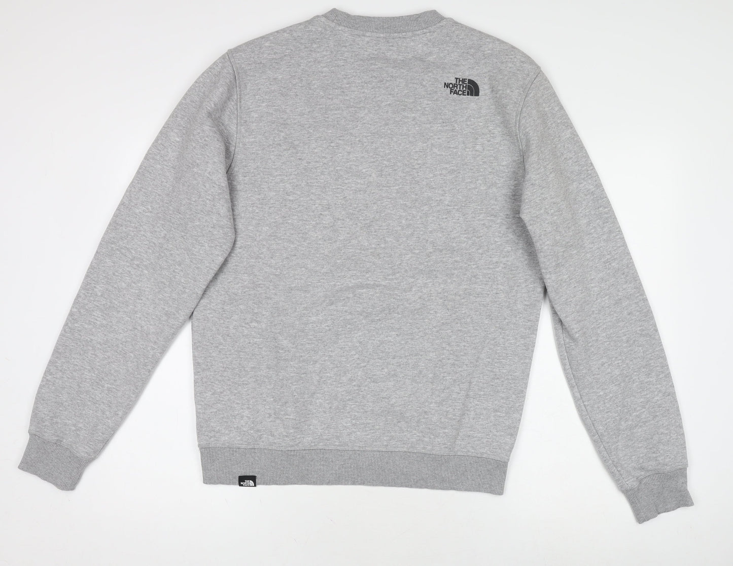 The North Face Men's Grey Crew Neck Pullover Sweatshirt M