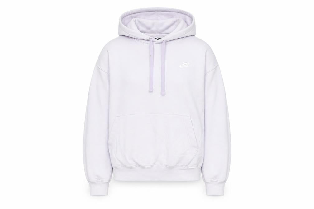 Womens UK S Regular Nike Purple Pullover Tight-Knit
