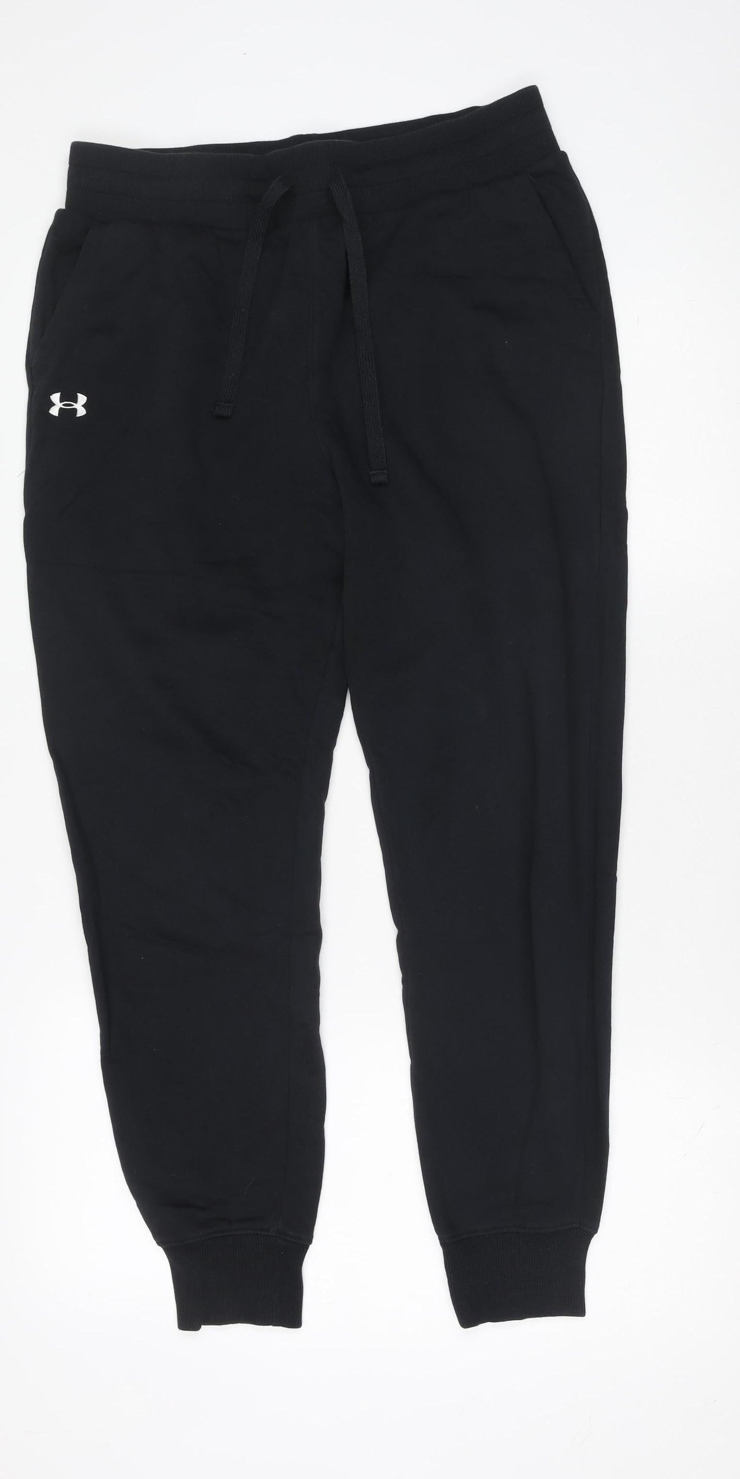 Under Armour Men's Black M Jogger Sweatpants Tapered Fit Activewear