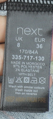 Next Women’s Multicoloured Floral Wrap Dress Size 8