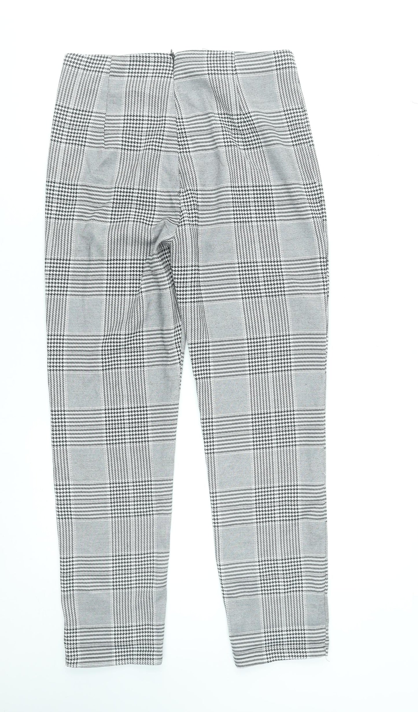 Parisian Women’s Grey Check Slim Fit Trousers Size 10