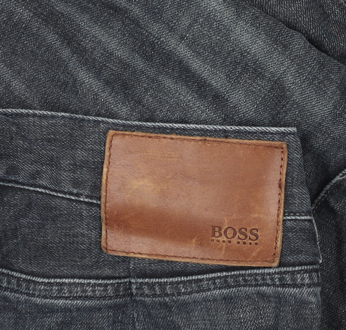 Hugo Boss Men's Blue Straight Leg Jeans 36/30 Regular Fit