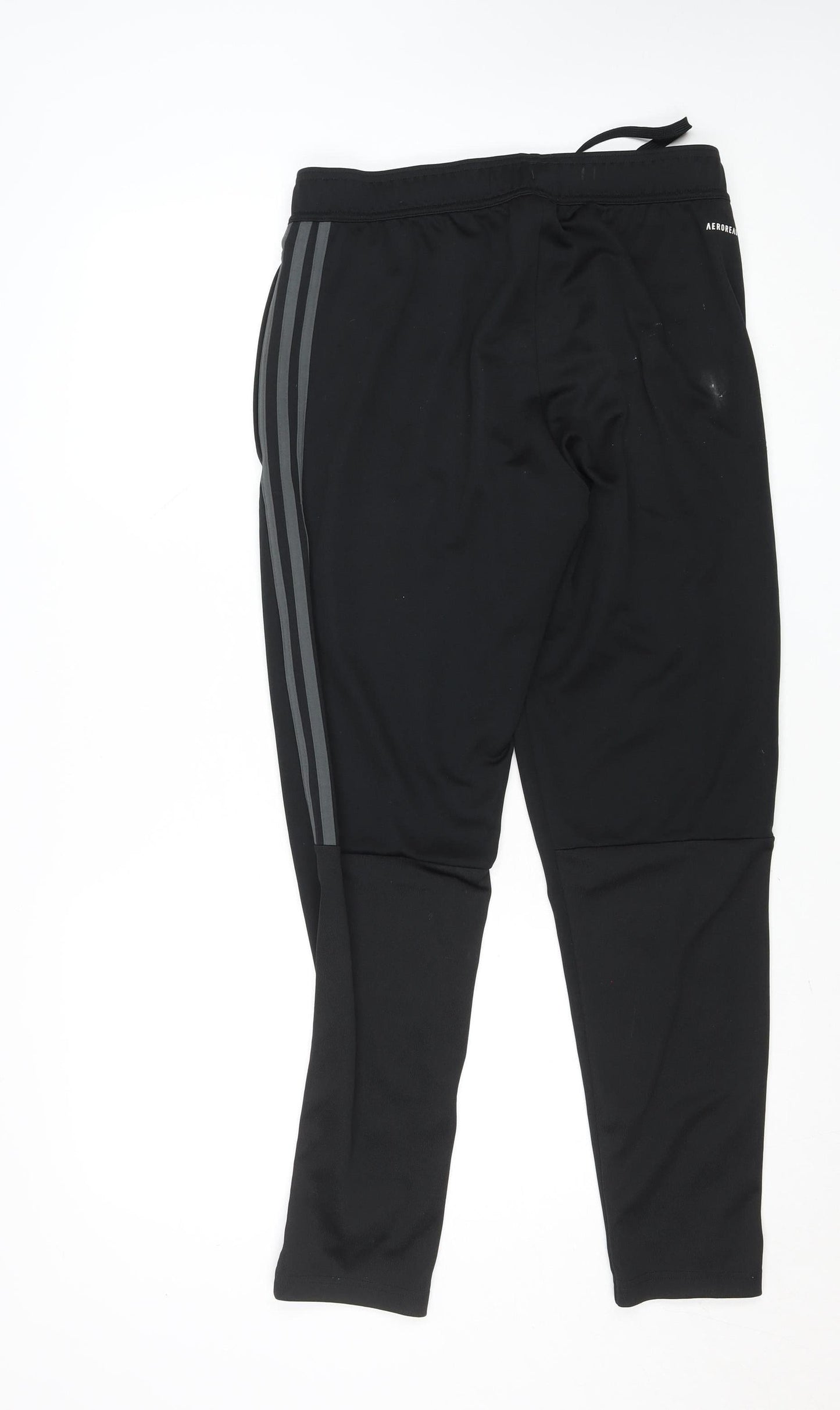 Adidas Men Black Medium Tapered Track Pants Primegreen