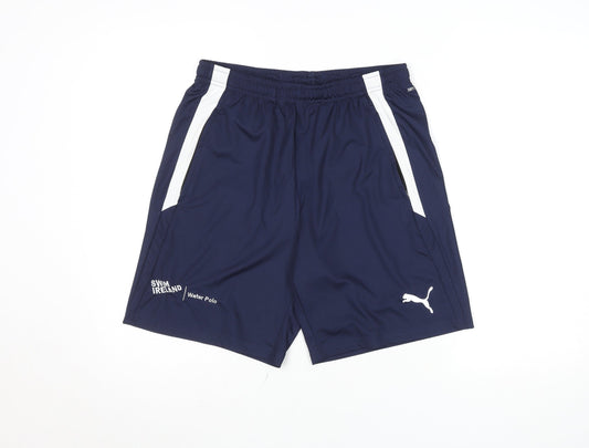 Puma Men's Blue Sports Shorts Medium Swim Ireland Quick Dry