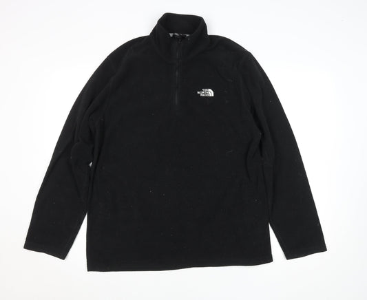 The North Face Men's Black Fleece Pullover Sweatshirt L