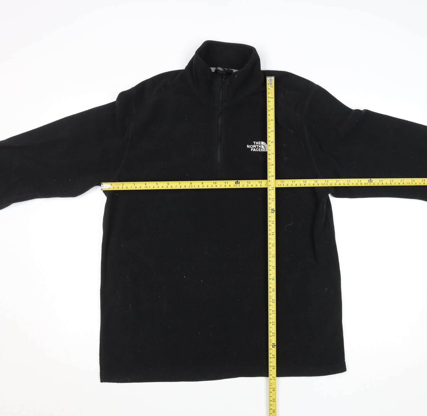 The North Face Men's Black Fleece Pullover Sweatshirt L