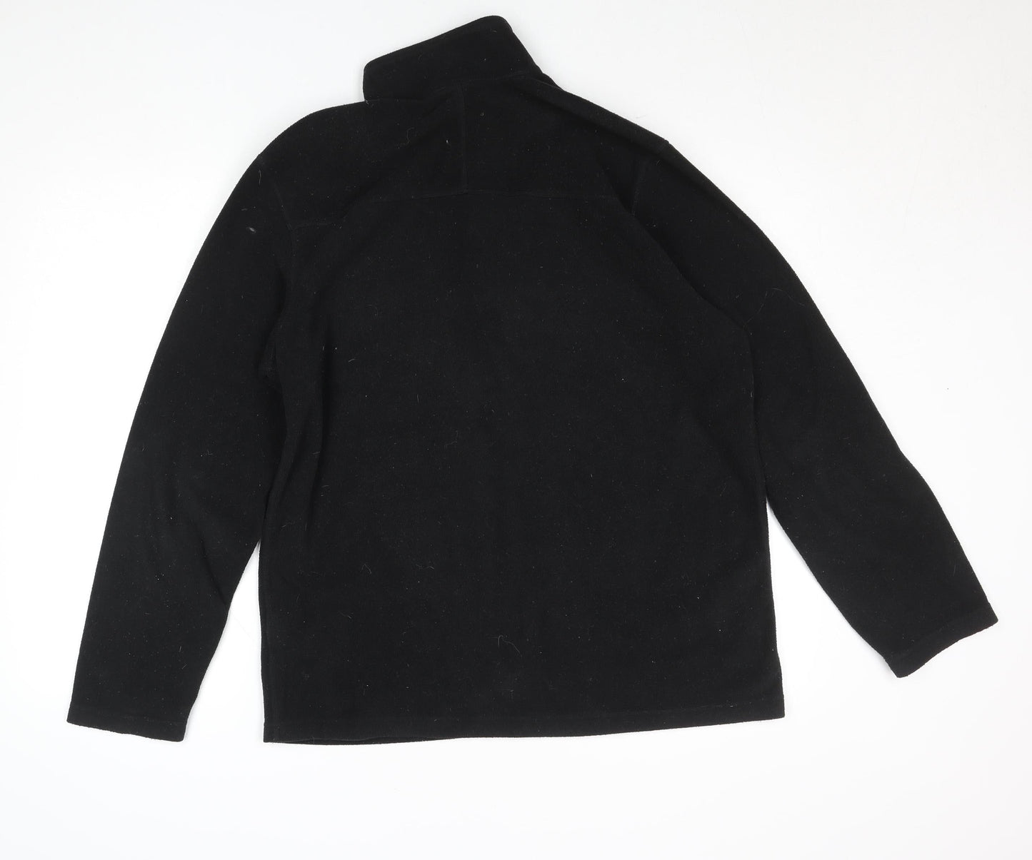 The North Face Men's Black Fleece Pullover Sweatshirt L