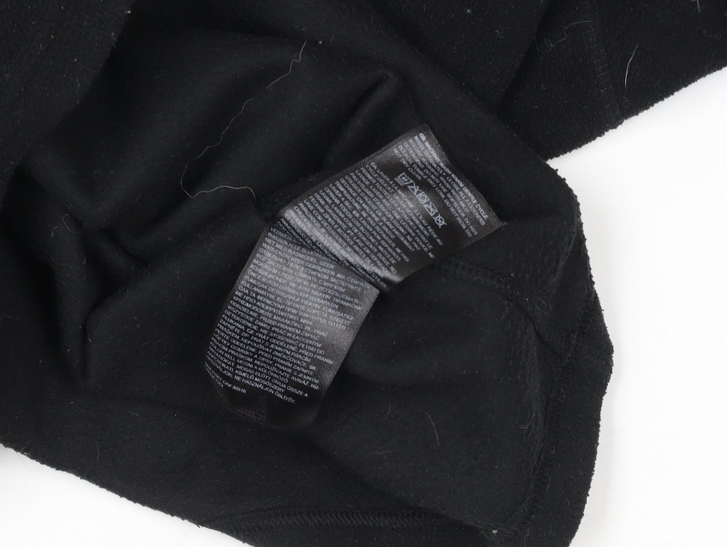 The North Face Men's Black Fleece Pullover Sweatshirt L