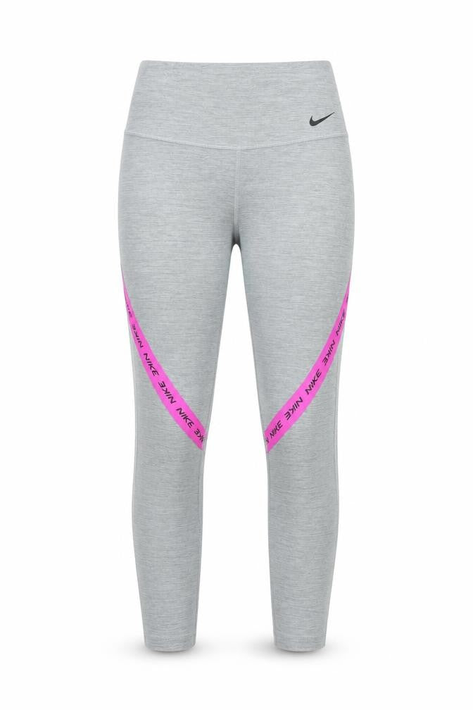 Nike Women's Grey Dri-FIT Leggings Small Slim Fit Sportswear
