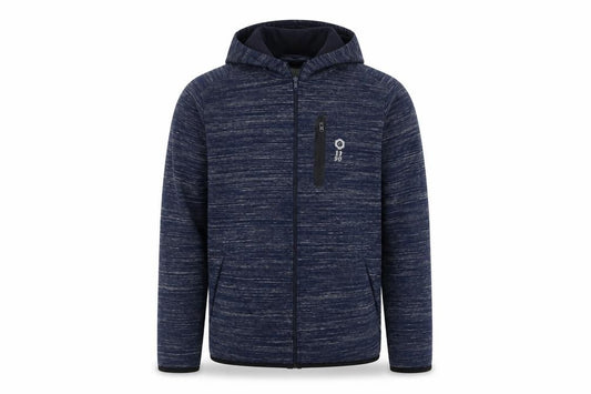 Jack & Jones Men's Blue Hooded Full Zip Activewear Jacket Size M