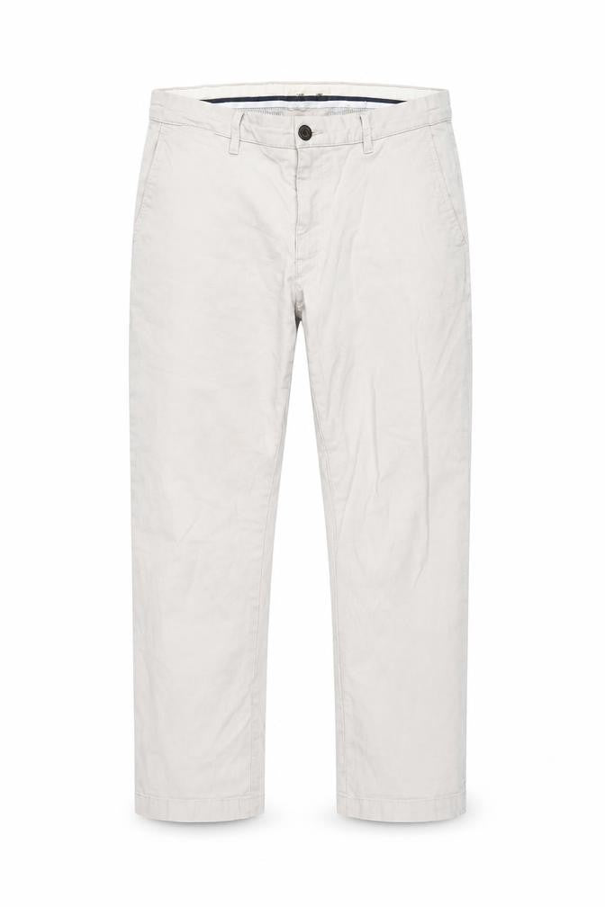 Goodthreads Men’s Beige Chino Trousers 31W x 28L Slim Fit Cotton Blend