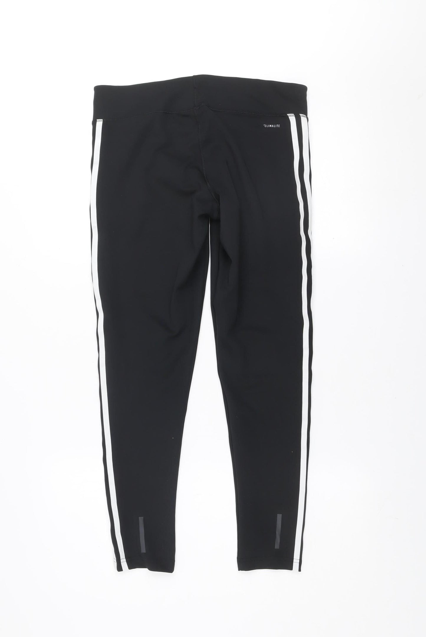Adidas Women Black Climalite Leggings Size M 12-14 Sports Gym Trousers