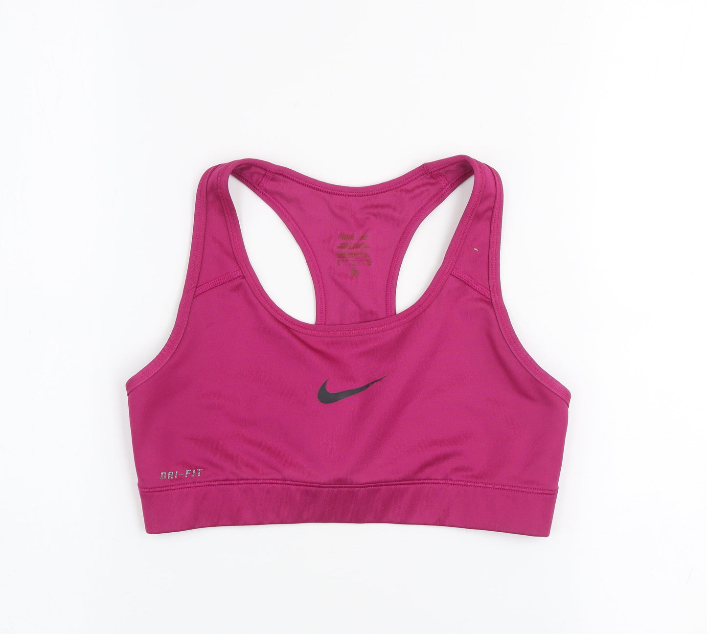 Nike Women’s Pink Dri-Fit Sports Bra Small High Support Racerback