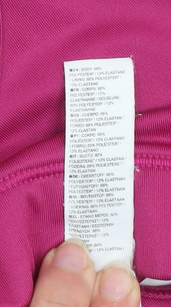 Nike Women’s Pink Dri-Fit Sports Bra Small High Support Racerback