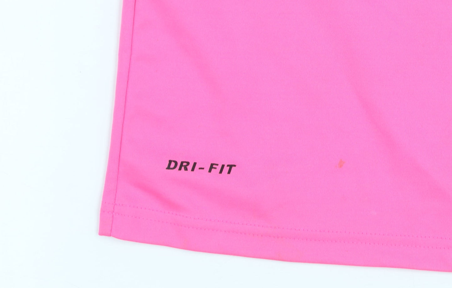 Nike Boys Pink Barcelona Messi 10 Dri-Fit Short Sleeve Football Jersey 176