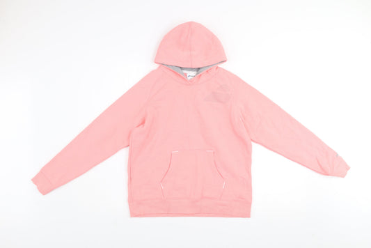 Babolat Teens Pink Cotton Blend Pullover Hoodie Size 12-14