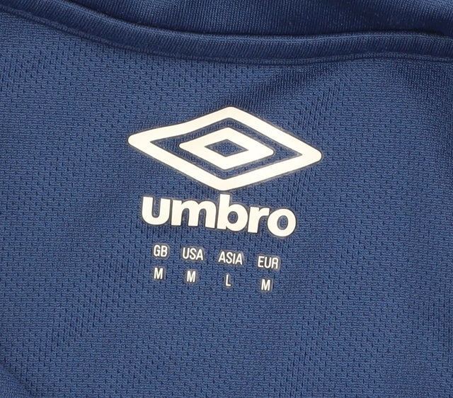 Umbro Men's Blue Polo Activewear Top M Athletic Fit