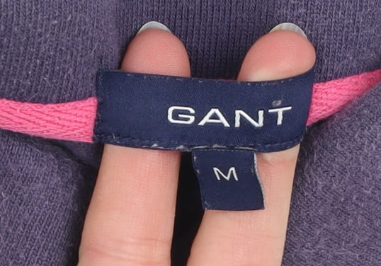 GANT Men's Multicoloured Striped Cotton Polo Shirt Size M