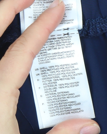 Adidas Men's Blue Track Pants L Climalite Sports Essentials