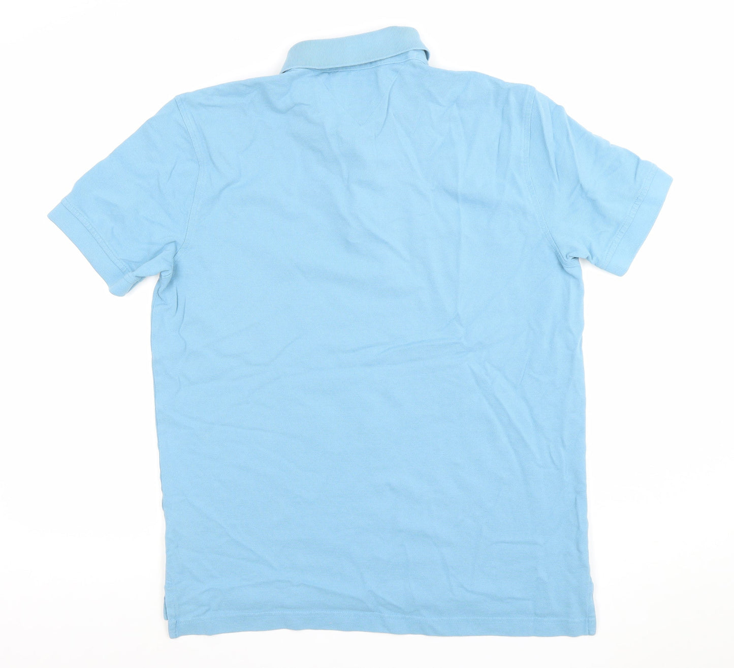 Tommy Hilfiger Men's Blue Classic Polo Shirt Size L Cotton