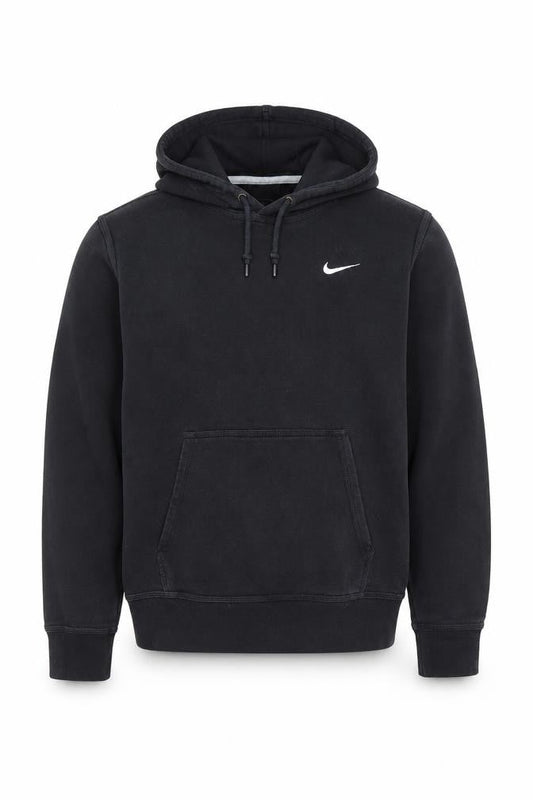 Mens UK M Regular Nike Black Pullover Hoodie