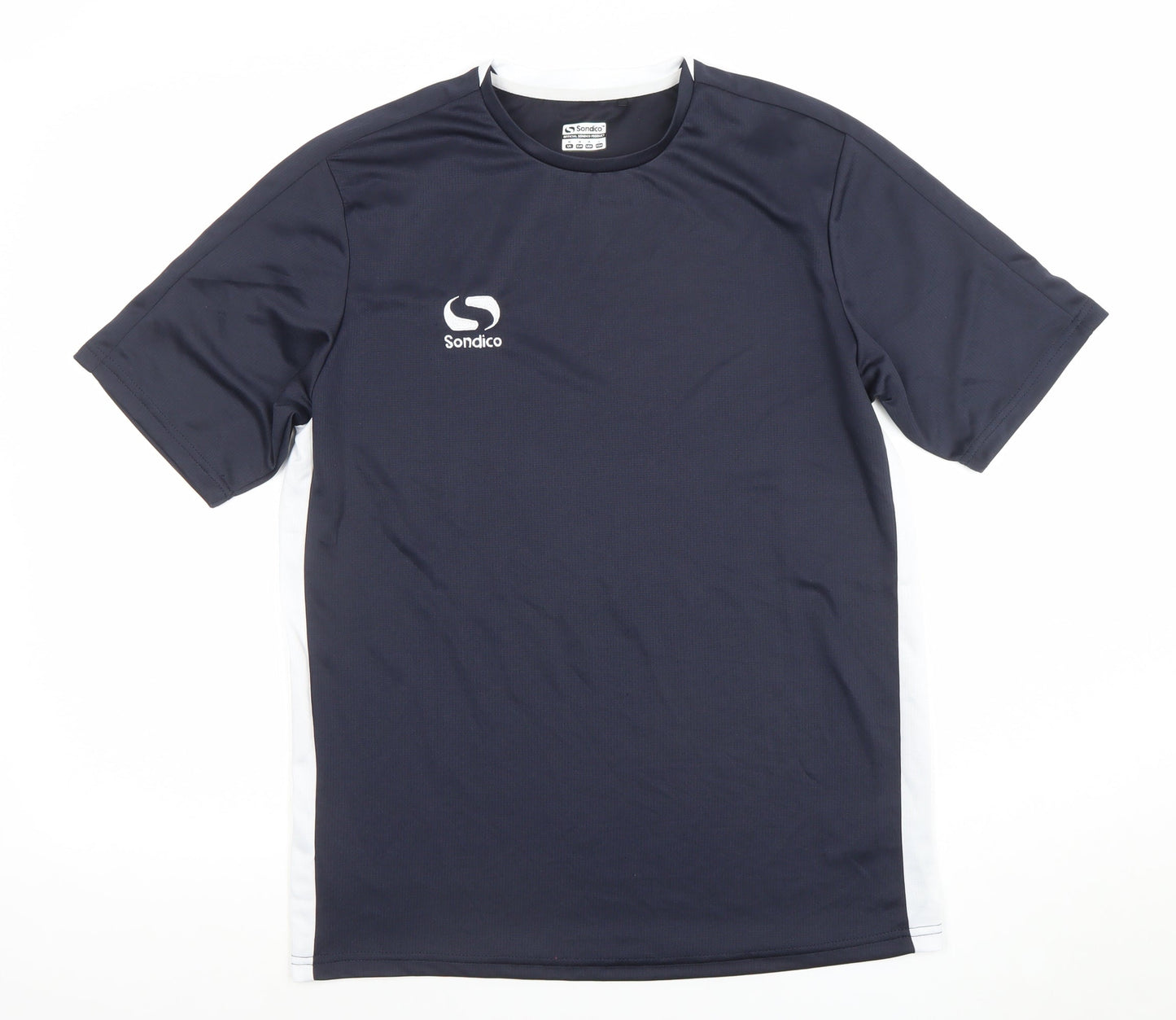 Sondico Men's Navy Blue Polyester Sports T-Shirt M Athletic Fit