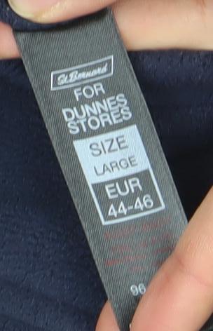 Craghoppers Women Navy Blue Fleece Jacket Size 16 Full Zip