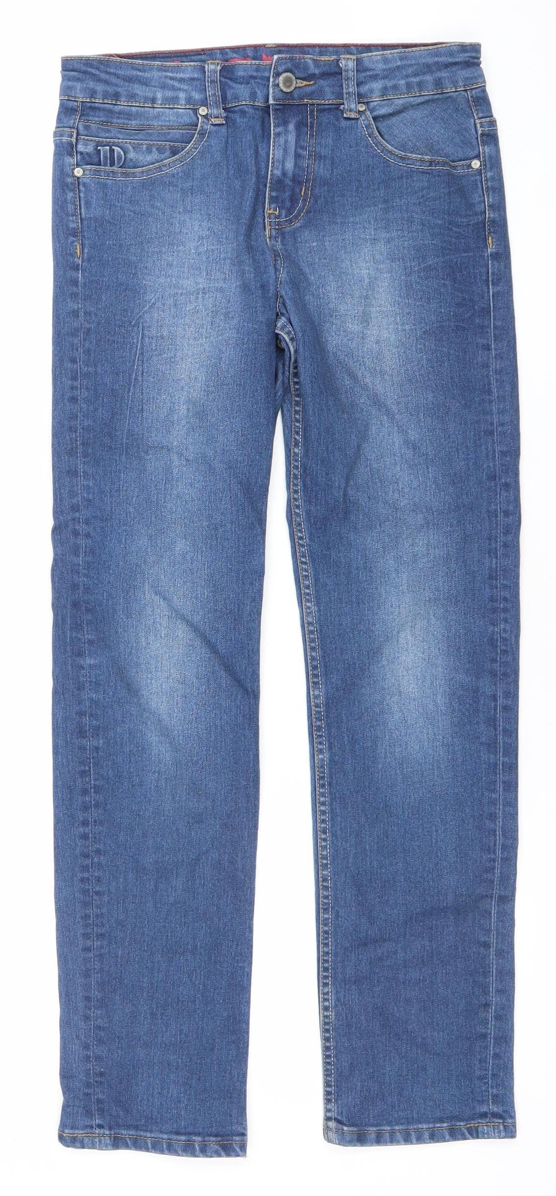 Diesel Boys Blue Denim Straight Fit Jeans Age 11-12 Years