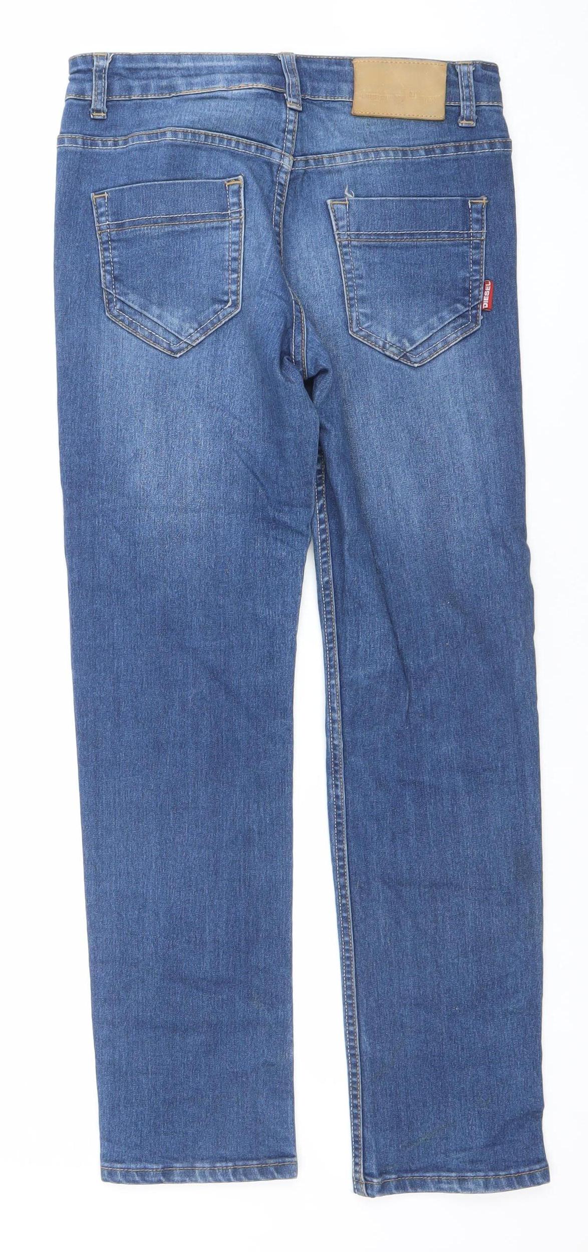 Diesel Boys Blue Denim Straight Fit Jeans Age 11-12 Years