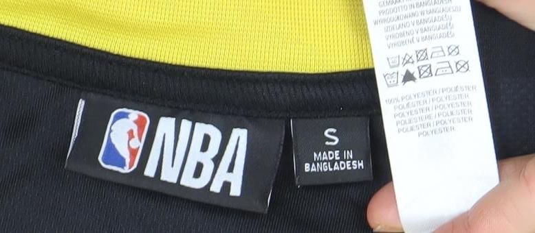 NBA Men’s Black & Yellow Los Angeles Lakers Tank Top Size S Jersey