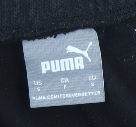 Puma Mens Black Small Jogger Tapered Sweatpants Activewear Trousers