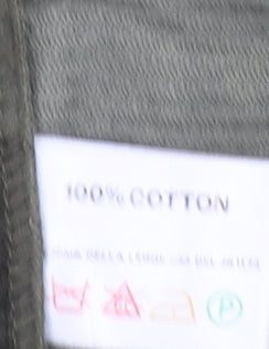 DAKS London Women's Green Corduroy Pleated Trousers Size 16