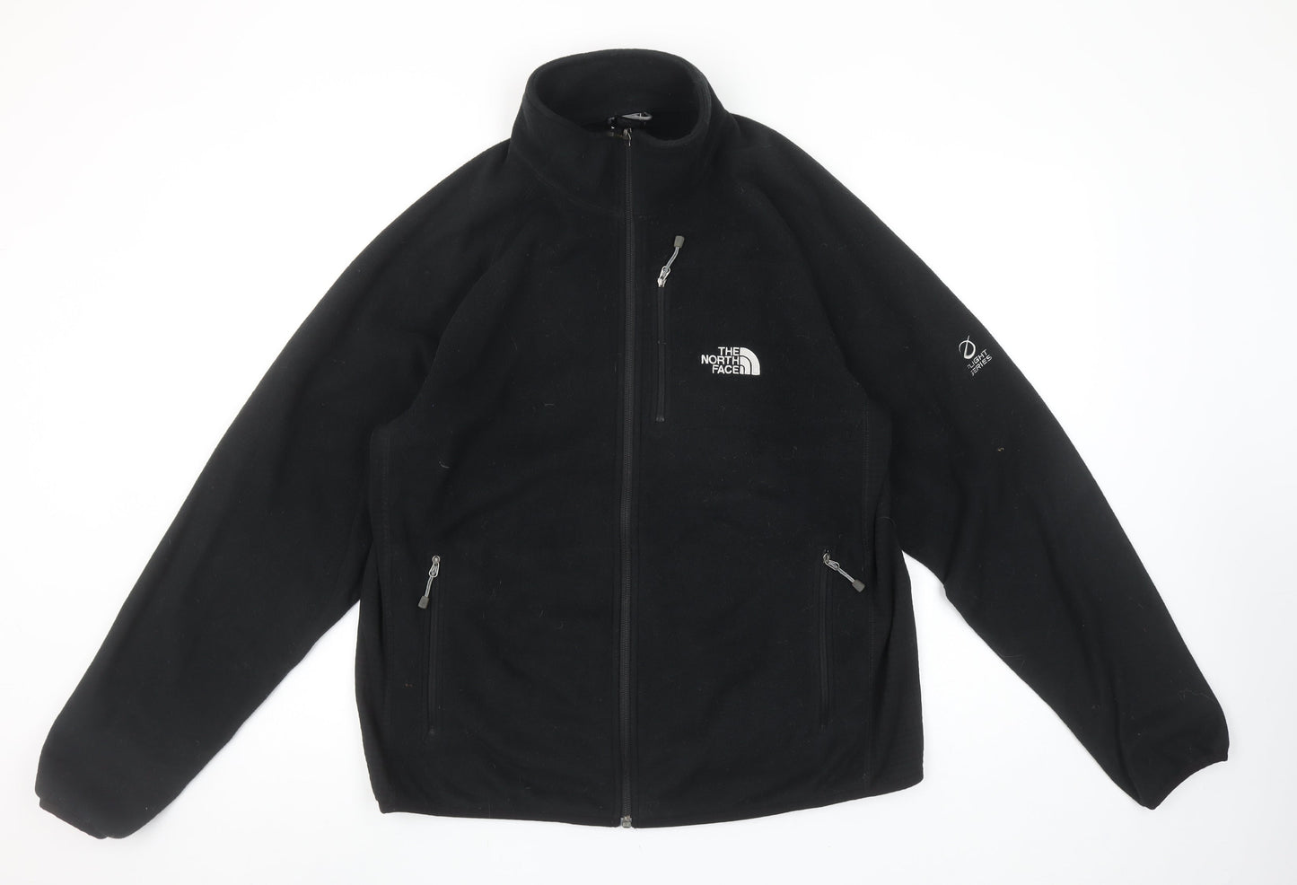 The North Face Men's Black XL Fleece Full Zip Outdoor Jacket