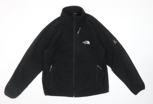 The North Face Men's Black XL Fleece Full Zip Outdoor Jacket
