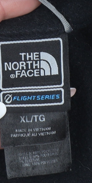 The North Face Men's Black XL Fleece Full Zip Outdoor Jacket