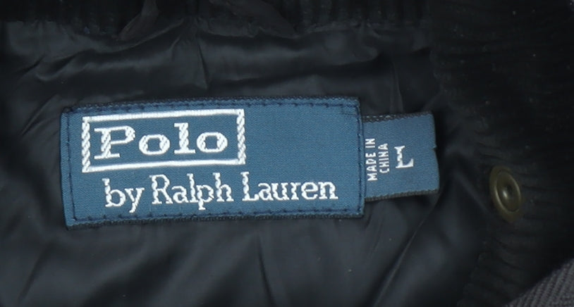 Ralph Lauren Men’s Black Quilted Bodywarmer Waistcoat L