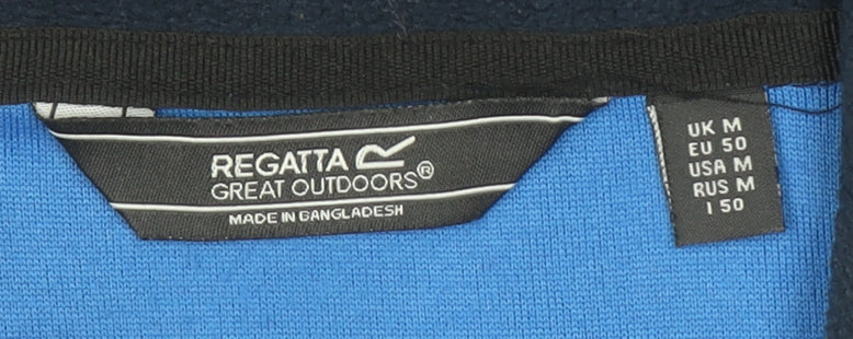 Mens UK M Regular Regatta Blue Pullover Sweatshirt