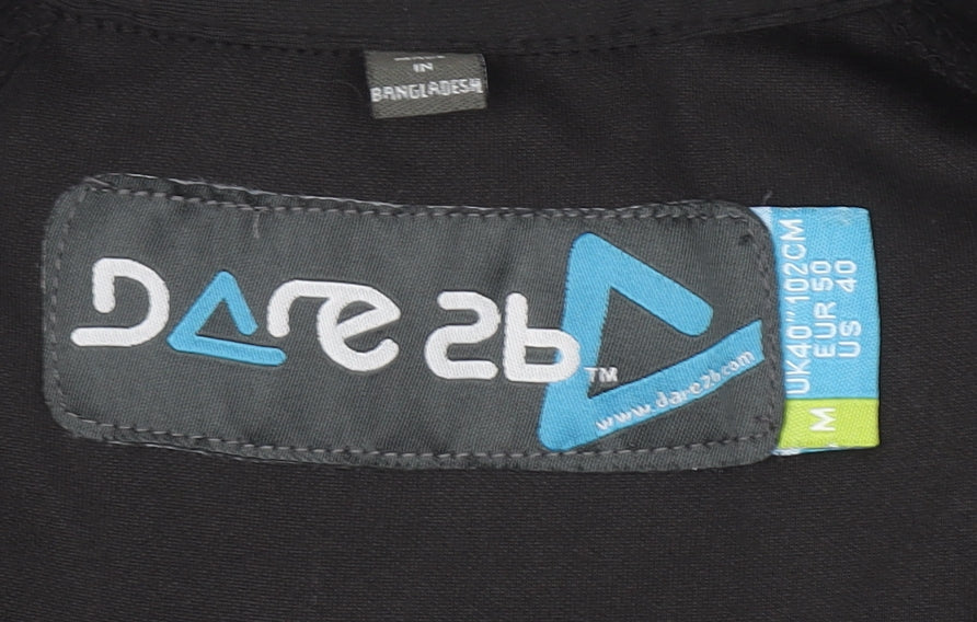 Dare 2b Men's Black Medium 1/2 Zip Pullover Sweatshirt Top