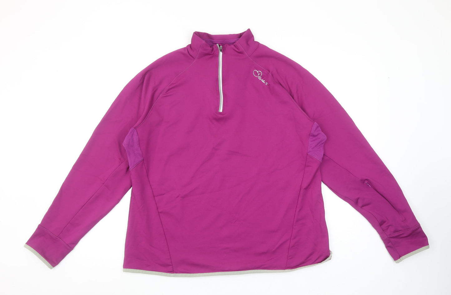 Dare 2b Women's Purple 1/2 Zip Pullover Sweatshirt Size 20