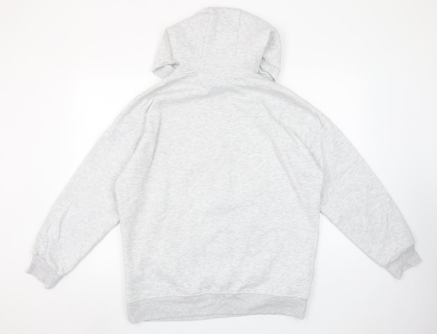 BT21 Women's Grey Hoodie Small Pullover Cartoon Character Sweatshirt