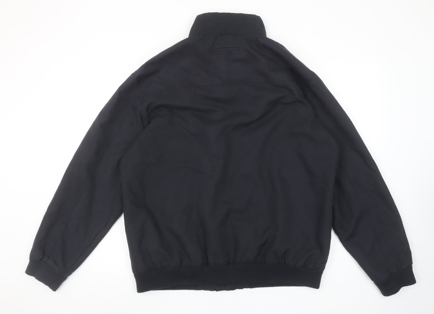 Carabou Men's Navy Blue L Full Zip Lined Jacket