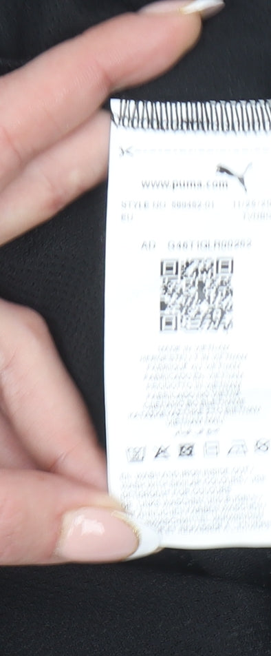 Puma Womens Black XS Racerback Sports Tank Top