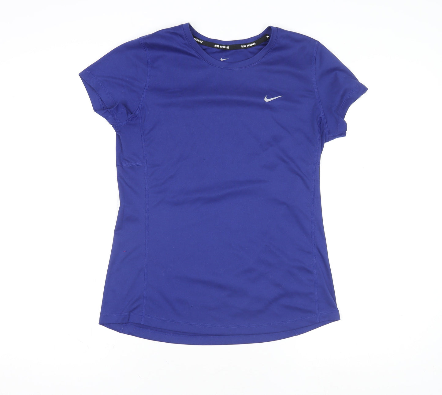 Nike Men's Blue Dri-FIT Running T-Shirt M Athletic Top