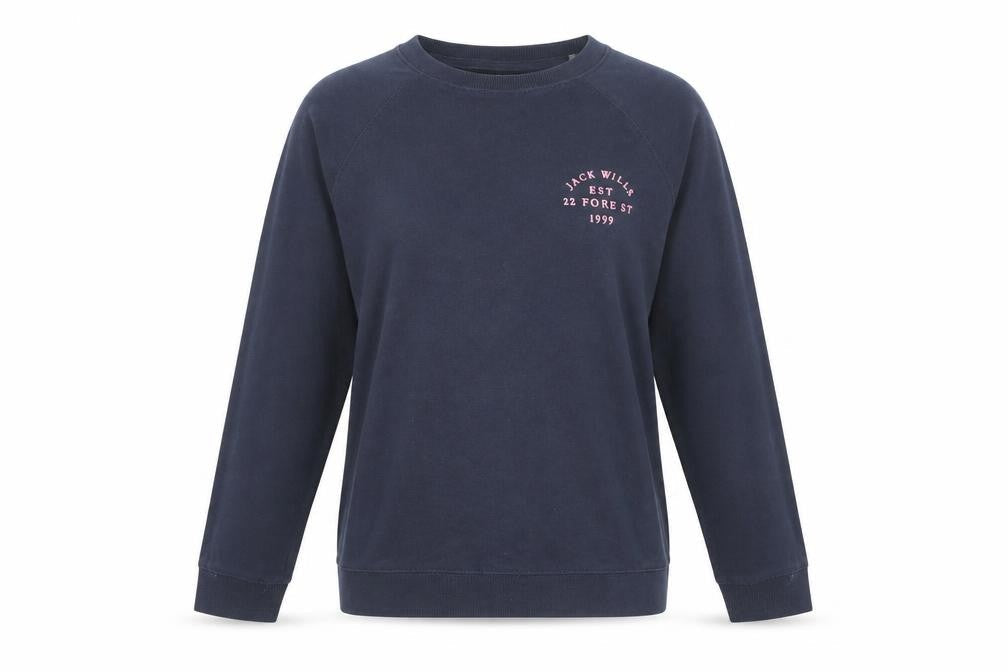 Womens UK 8 Regular Jack Wills Blue Pullover Tight-Knit