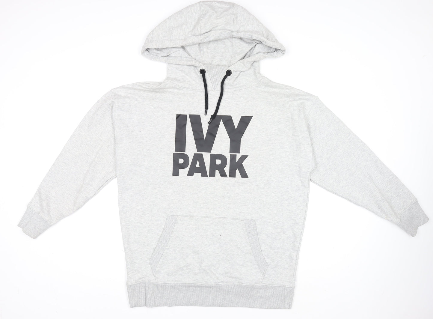 Ivy Park Womens Grey Pullover Hoodie Jumper Size M Regular Fit