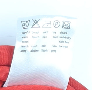 Nike Boys Red Liverpool FC Football Shorts 4-5 Years Athletic Polyester