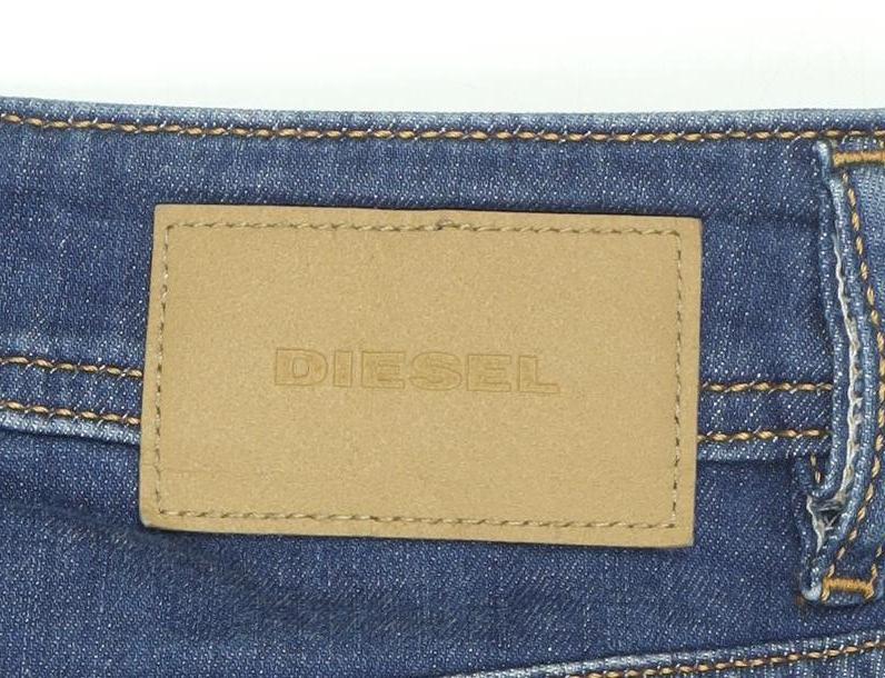 Diesel Women's Blue Sleenker Slim Skinny Jeans Size 12