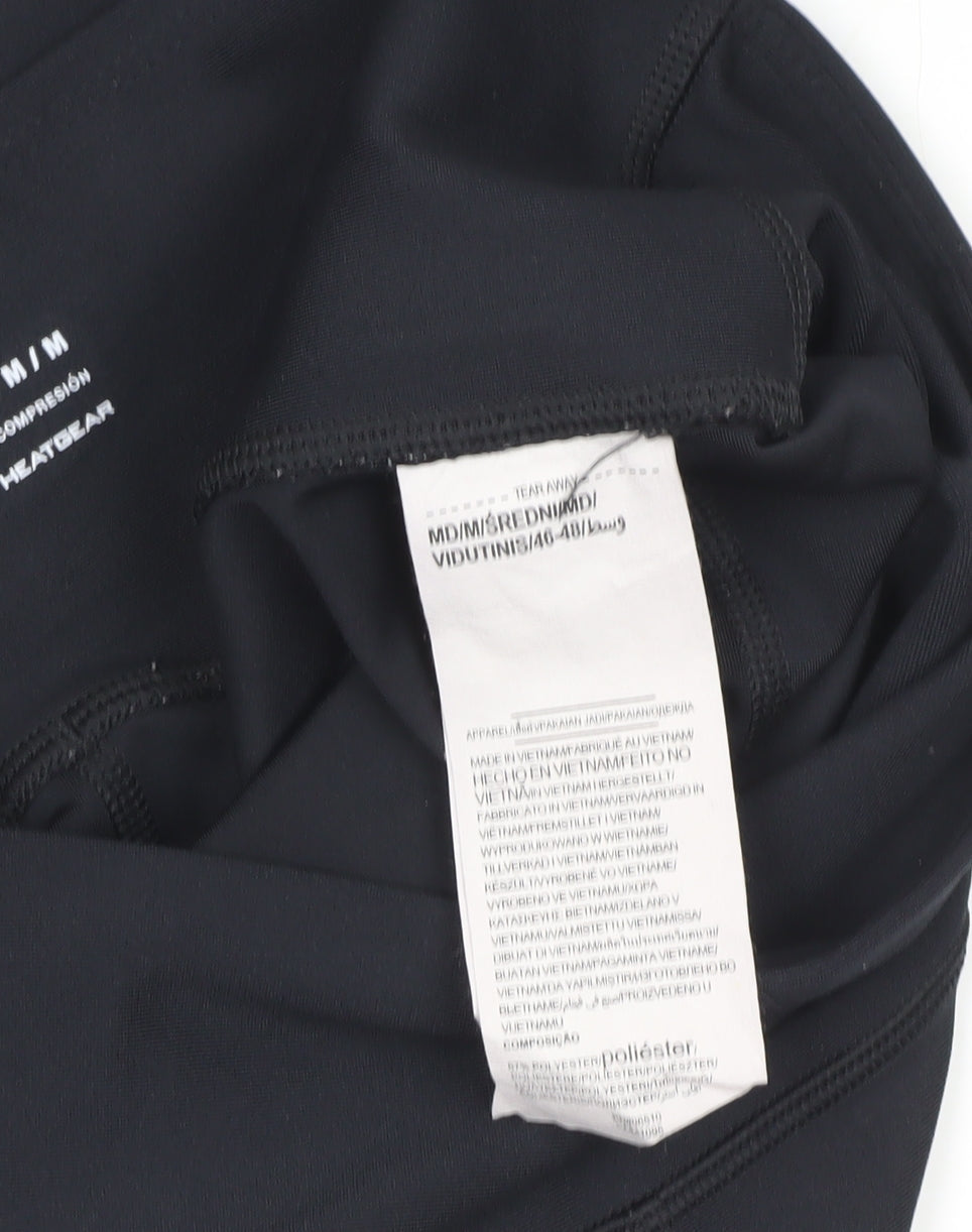 Under Armour Womens Black M Compression HeatGear Leggings